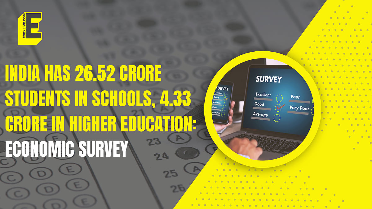 India has 26.52 crore students in schools, 4.33 crore in higher education: Economic Survey